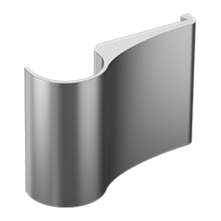 Nắp che phần bản lề phía cánh