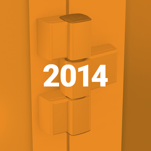 Dr. Hahn's popular universal Series 60 AT hinge shines in new splendour